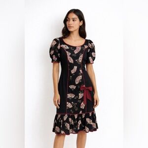 Vintage RM Hawaiian Floral Muumuu Dress | Made in Hawaii | Size L